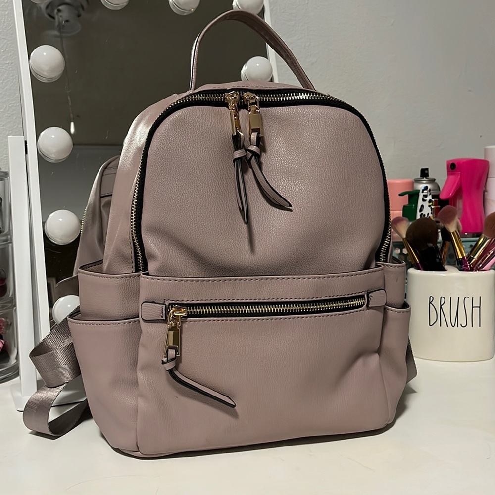 Small leather Backpack/Purse